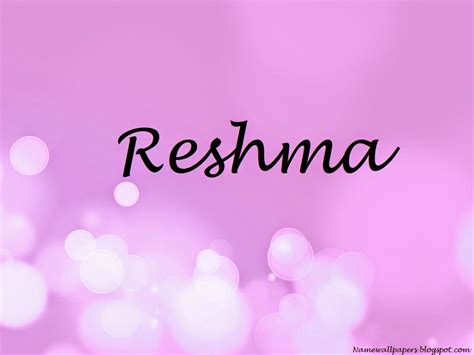 reshma name wallpaper